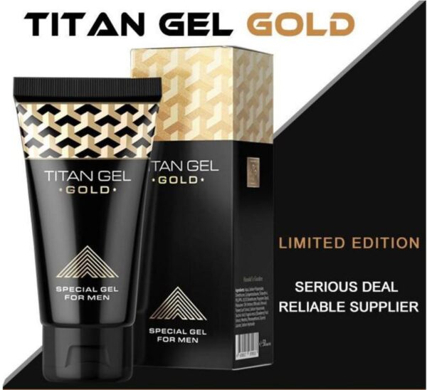 Titangel Gold 俄羅斯泰坦|黃金裝凝膠|原裝進口正品保證|Titan Ge香港總代理 - Image 3
