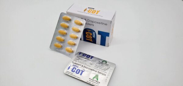 Ambitree Super i-Cot Tadalafil ＆ Dapoxetine tadarise 超級犀利士希愛力雙效香港藥店正品 10粒一板 - Image 2
