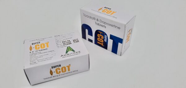 Ambitree Super i-Cot Tadalafil ＆ Dapoxetine tadarise 超級犀利士希愛力雙效香港藥店正品 10粒一板 - Image 3
